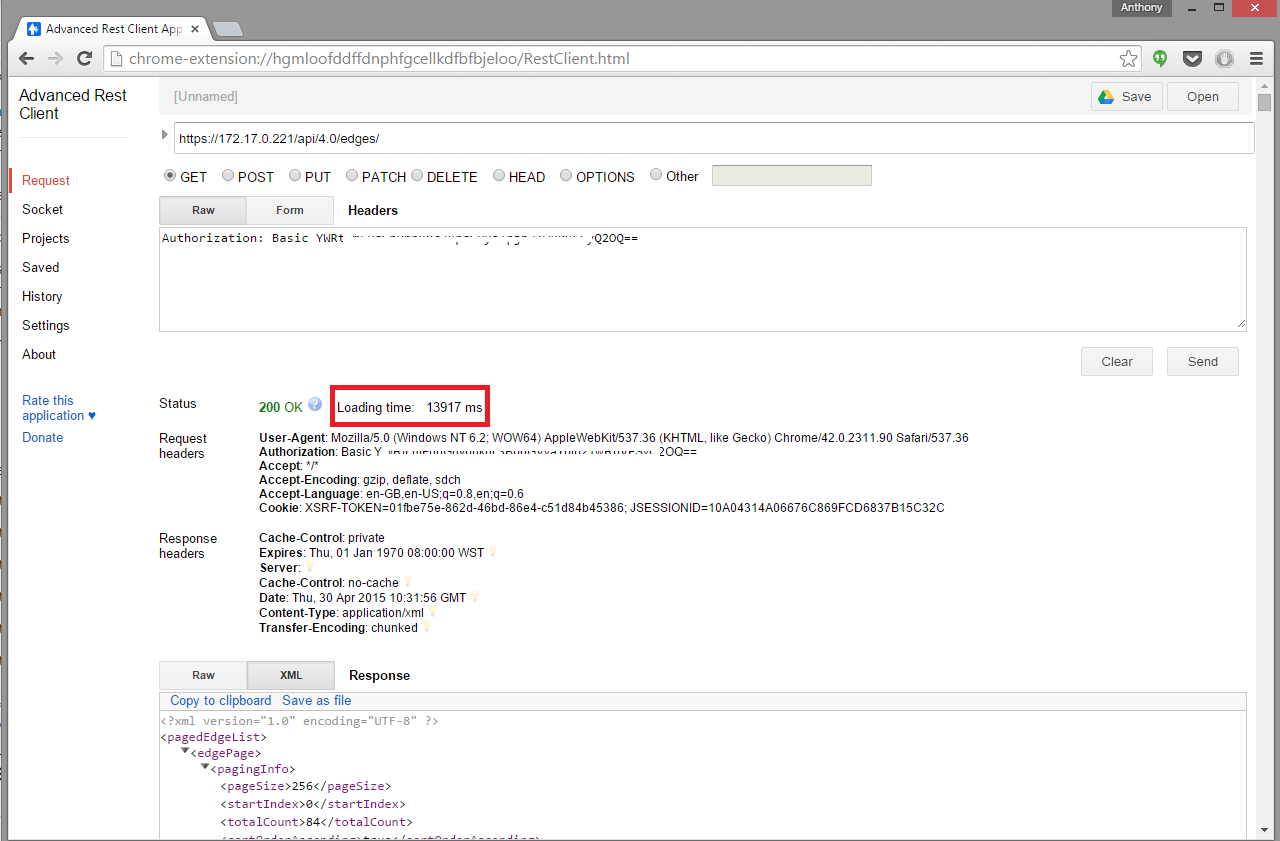 NSX Bytes: API Response Times and User Accounts