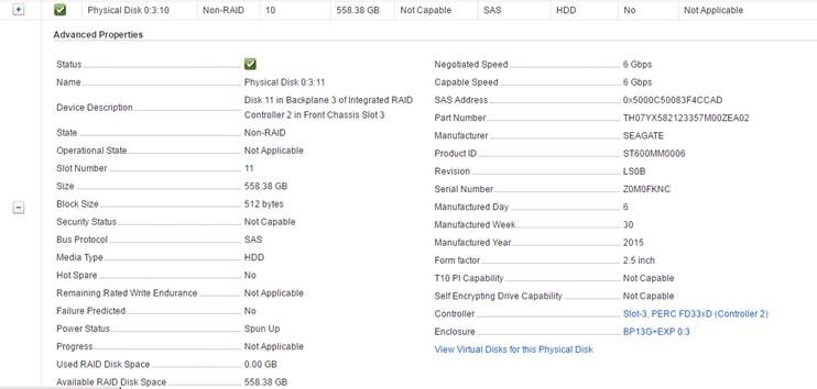 VSAN Permanent Disk Failure Detection – Health Status vs Hardware Status