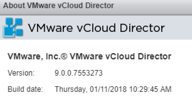 Released: vCloud Director 9.0.0.2 - Important Networking Fixes!