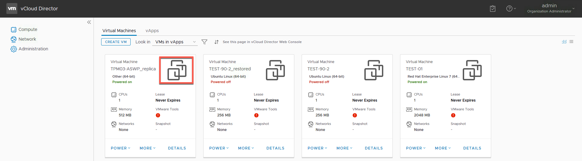 vCloud Director Tenant UI: Dude...Where is my VM Web Console?