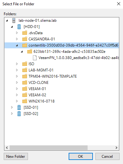 Quick Fix - Backing up vCenter Content Library Content with Veeam