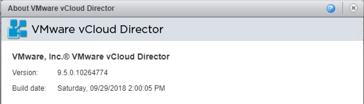 Released: vCloud Director 9.5 - Full HTML5 Tenant UI, NSX-T Thoughts and More!
