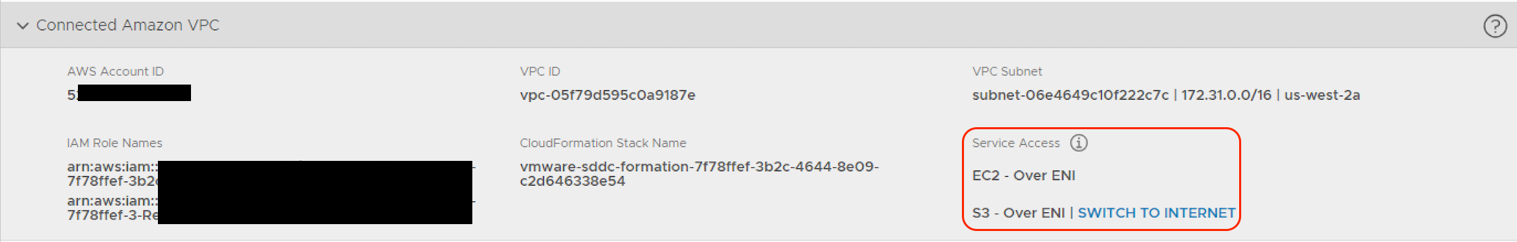 Configuring Amazon S3 Access from VMware Cloud on AWS through an S3 Endpoint