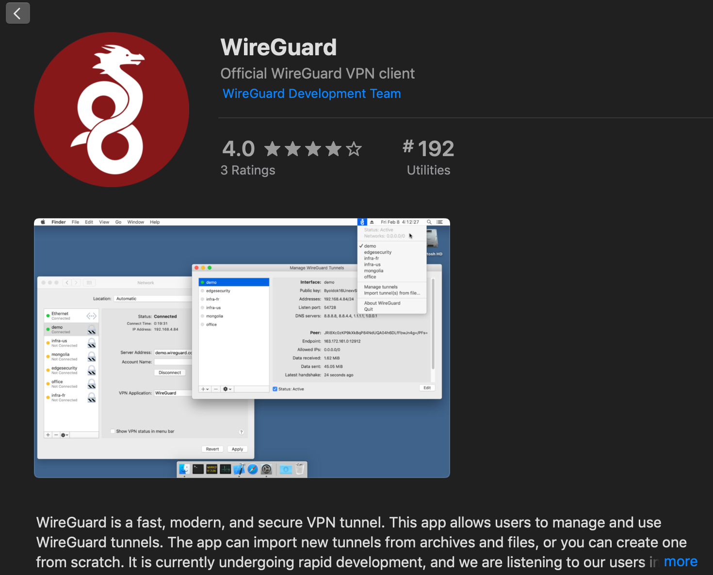 Quick Post - Installing WireGuard® Client on MacOS
