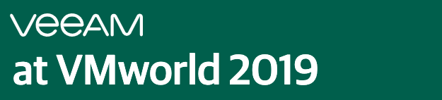 Veeam @VMworld 2019 Edition...