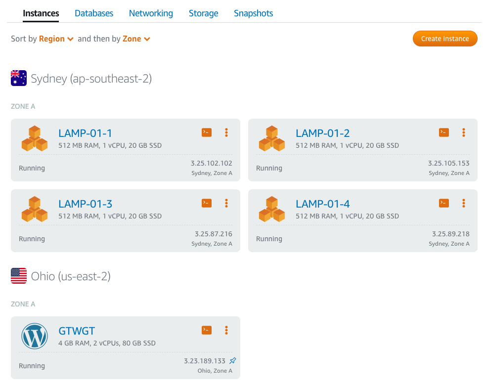 Quick and Easy Hosting with Amazon Lightsail
