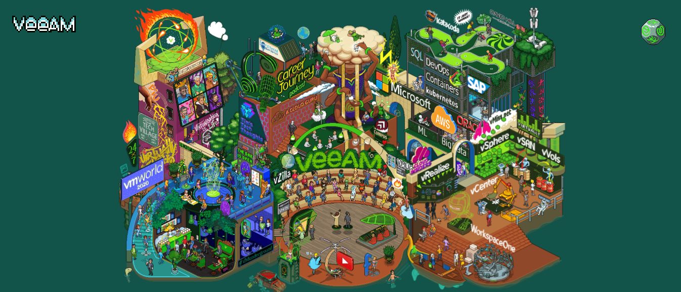 VMworld 2020 - Tech, Career and Community with the vTrail Map