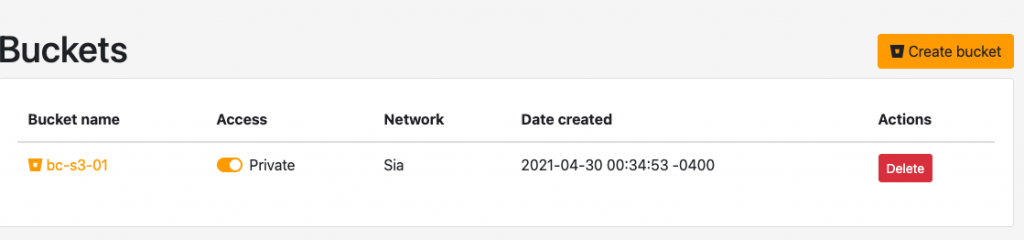 BlockChain Storage S3