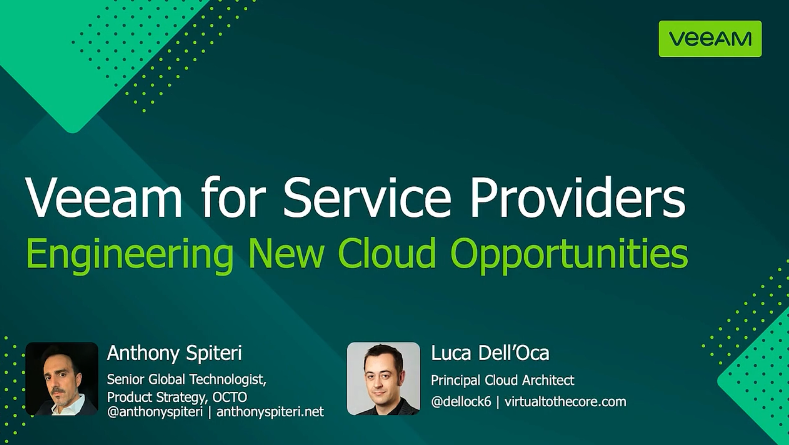 VeeamON Top Sessions