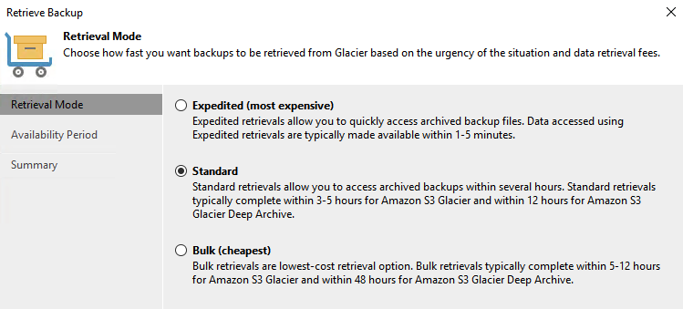 Scale Out Backup Repository Object Storage