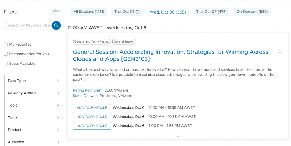 VMworld 2021